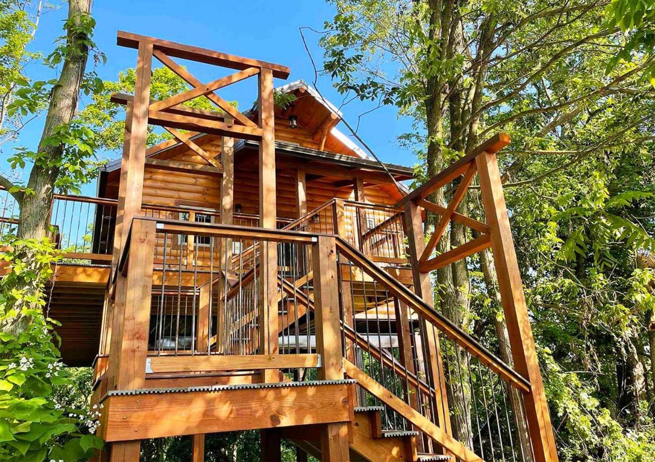 Cricket Hill Treehouse By Amish Country Lodging 밀러스버그 외부 사진