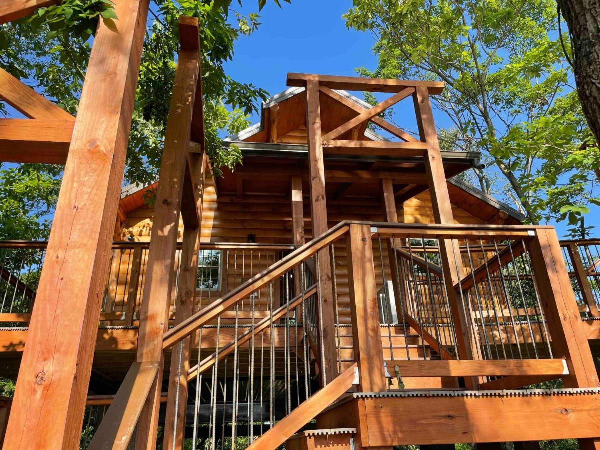 Cricket Hill Treehouse By Amish Country Lodging 밀러스버그 외부 사진